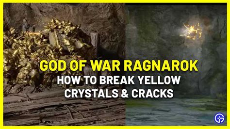 God Of War Ragnarok: How To Break Yellow Cracks .